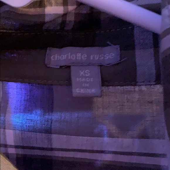 a olive green flannel xs - Picture 3 of 3